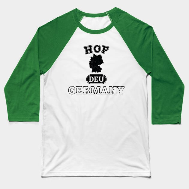 Hof Germany Property of Country Baseball T-Shirt by phenomad